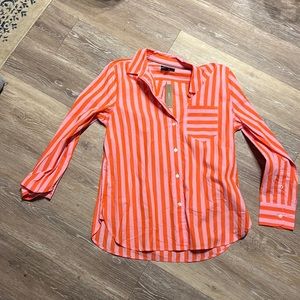 J crew classic button down shirt striped